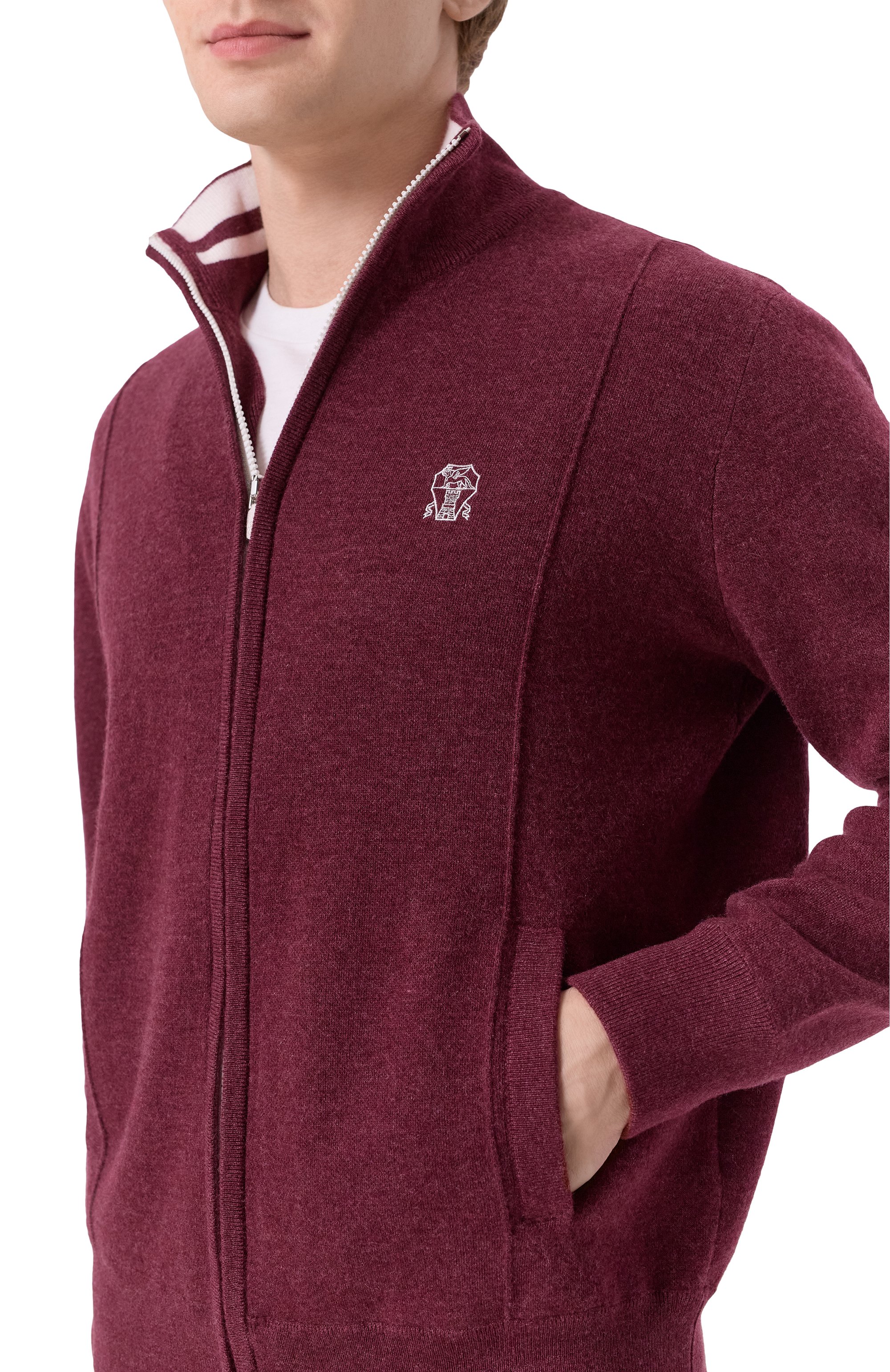 Кашемировый кардиган BRUNELLO CUCINELLI, арт. M2219206G, фото 5