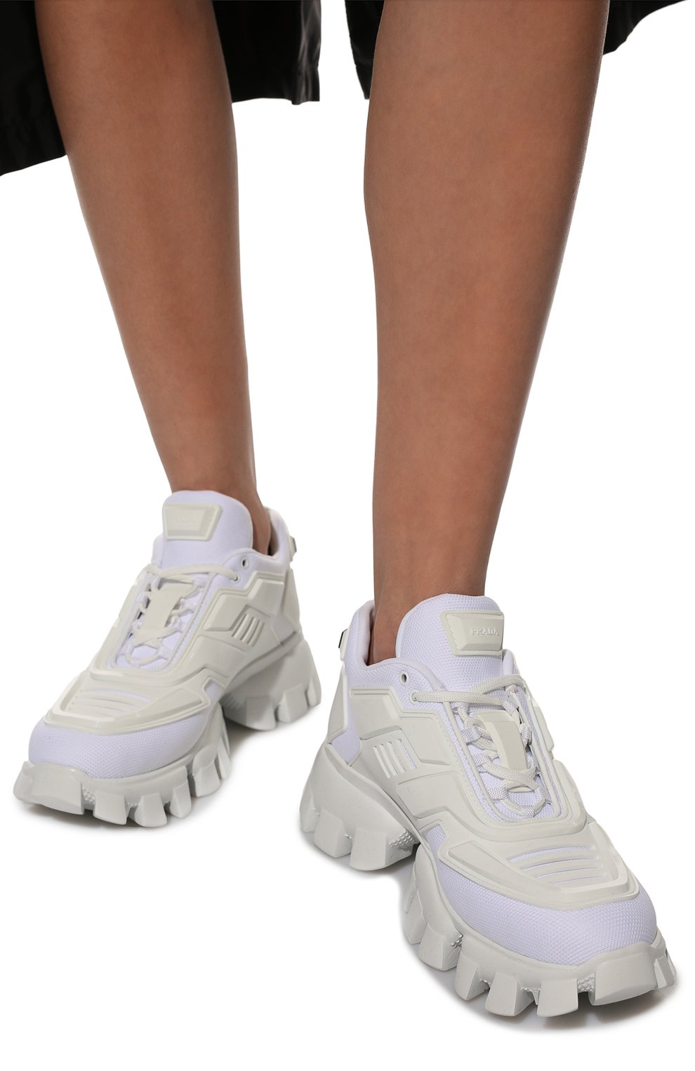 Комбинированные кроссовки cloudbust thunder PRADA, арт. 1E819L-3KR2-F0009-050, фото 3