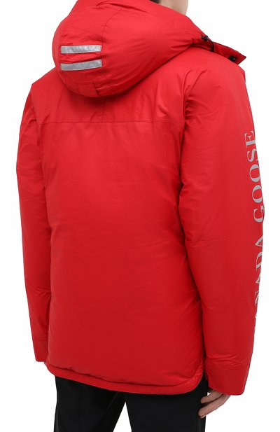 Пуховик skreslet CANADA GOOSE красного цвета по цене 134500 руб., арт. 2067M, фото 4 Пуховик skreslet CANADA GOOSE, арт. 2067M, фото 4
