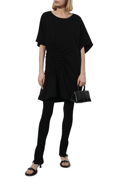 Хлопковое платье DRIES VAN NOTEN черного цвета по цене 39950 руб., арт. 221-031130-4615, фото 2 Хлопковое платье DRIES VAN NOTEN, арт. 221-031130-4615, фото 2