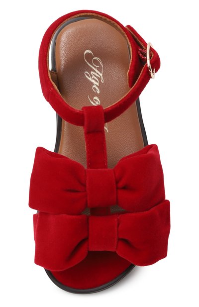 Бархатные сандалии rumi AGE OF INNOCENCE, арт. 000487/RUMI/23, фото 4