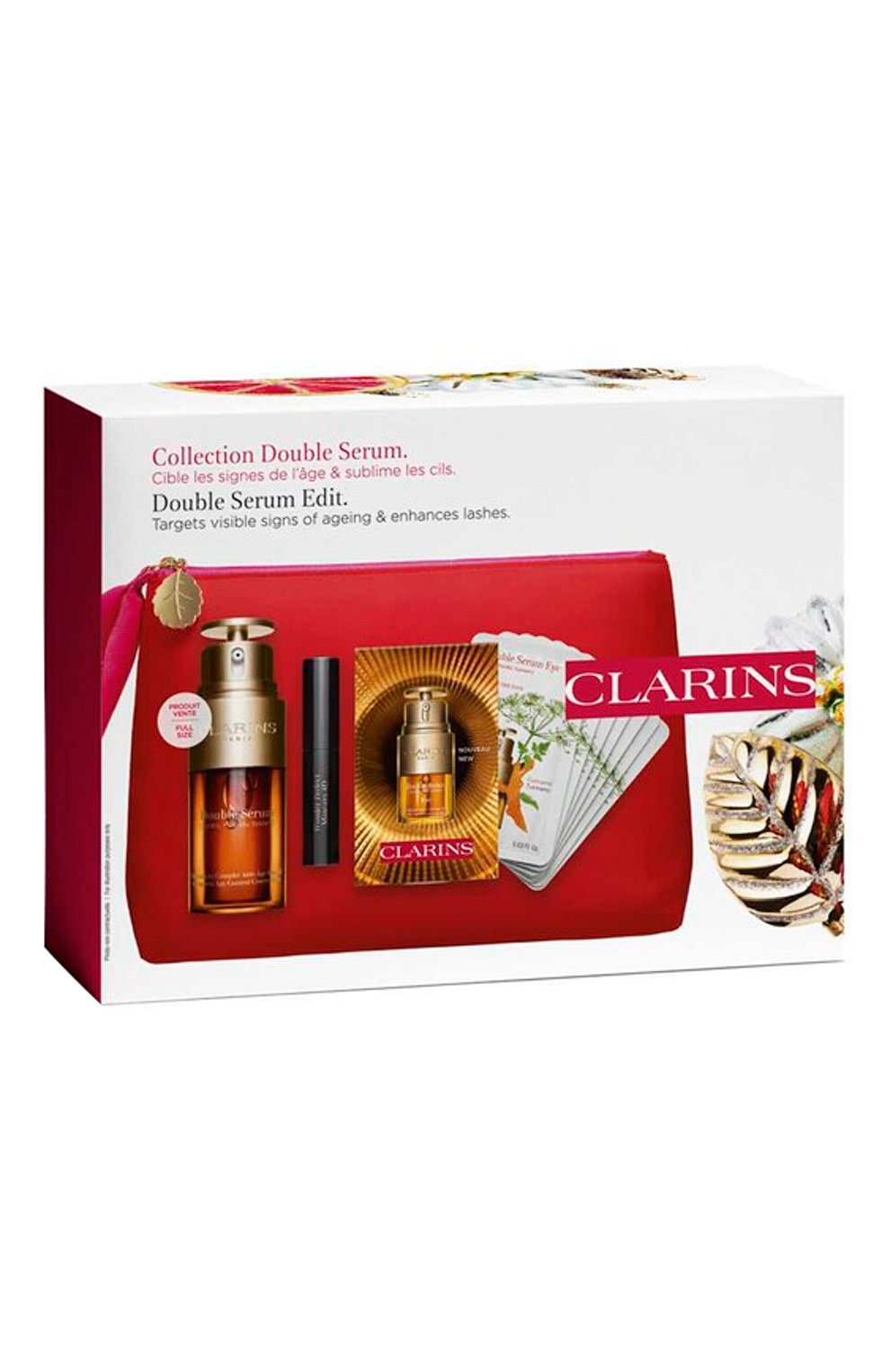 Набор в косметичке double serum (30+7x0,9+3ml) CLARINS, арт. 80094815, фото 4
