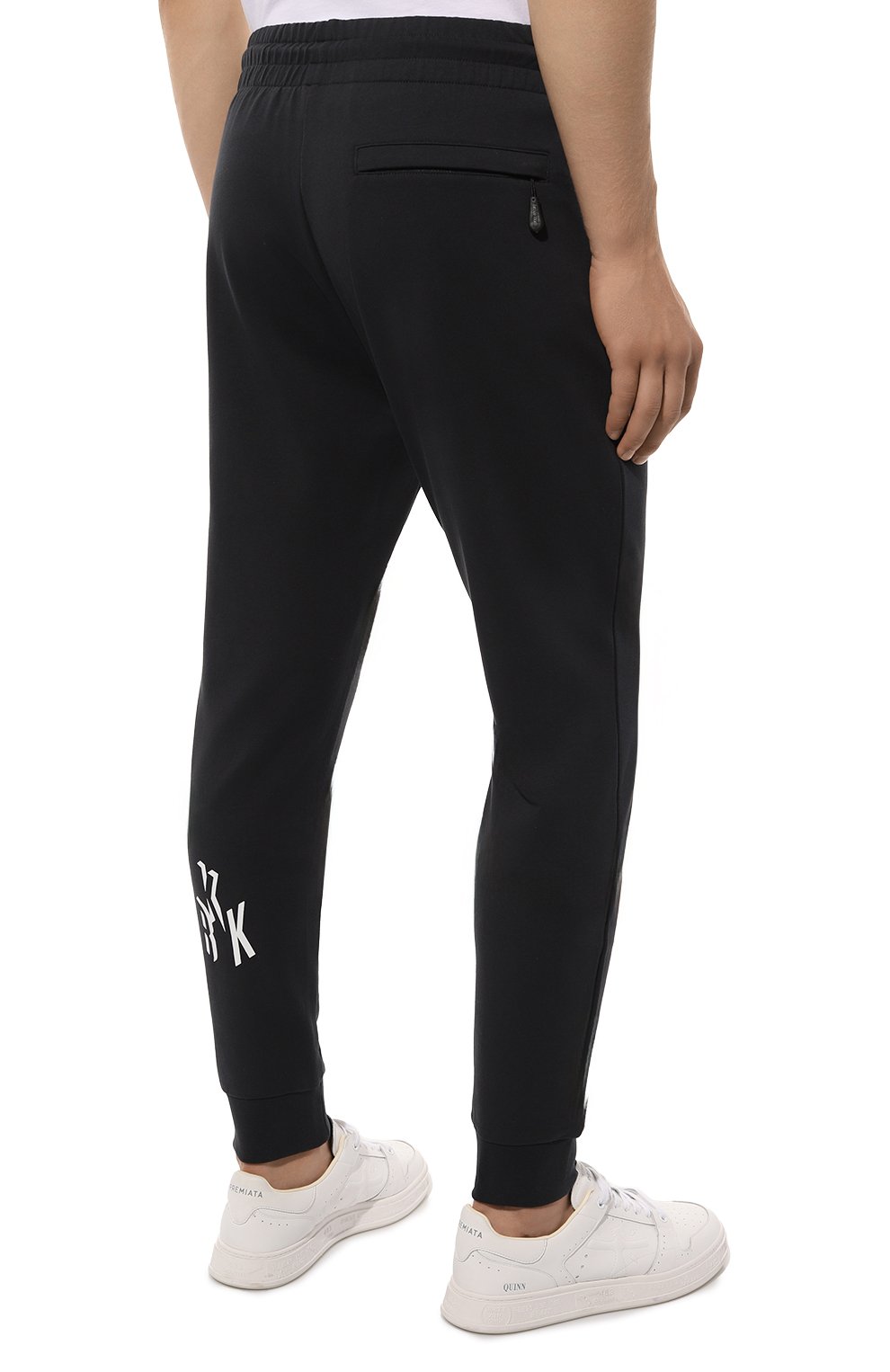 Хлопковые джоггеры DIRK BIKKEMBERGS, арт. PBMF0217, фото 4