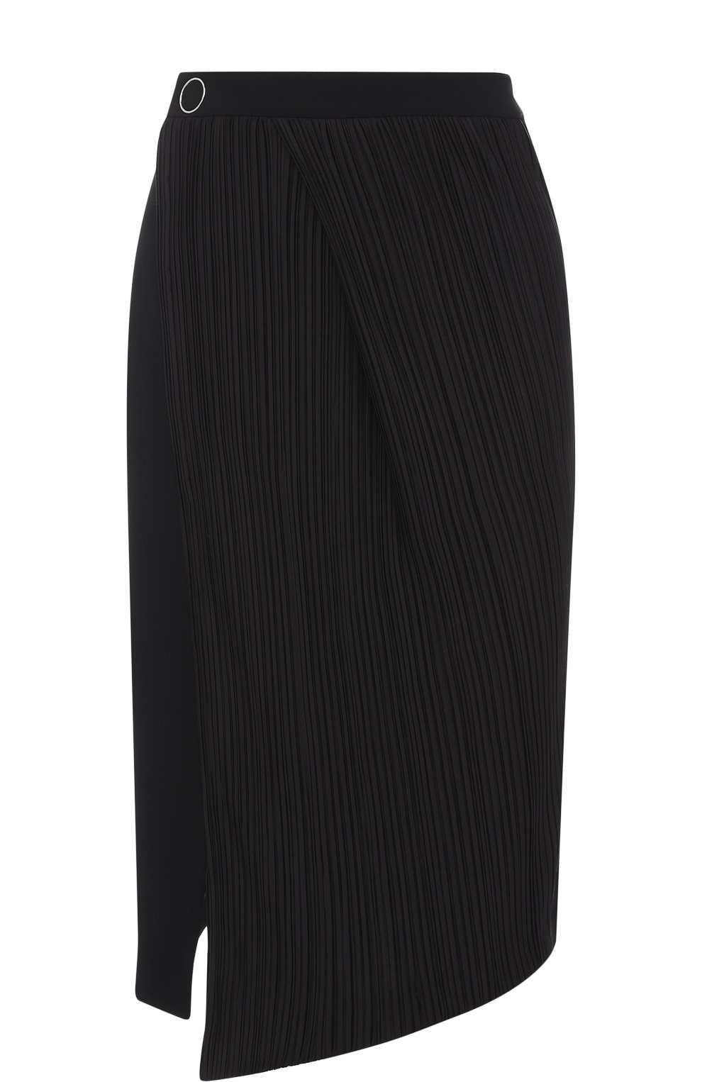 Плиссированная юбка-миди с высоким разрезом MUGLER, арт. JUPEJ382826, фото 1