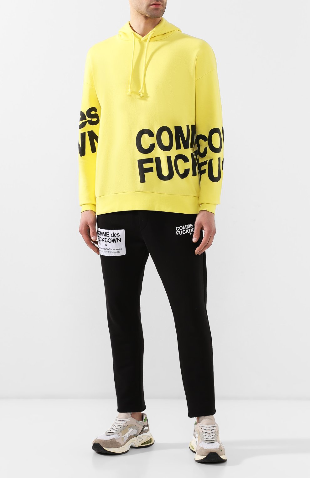 Хлопковое худи COMME DES FUCKDOWN, арт. CDFU362, фото 2