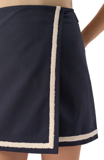 Шерстяная юбка MSGM, арт. 3841MDD16/257127, фото 5