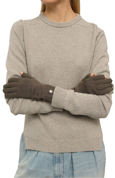 Шерстяные перчатки RICK OWENS, арт. RP02C1492/M, фото 2