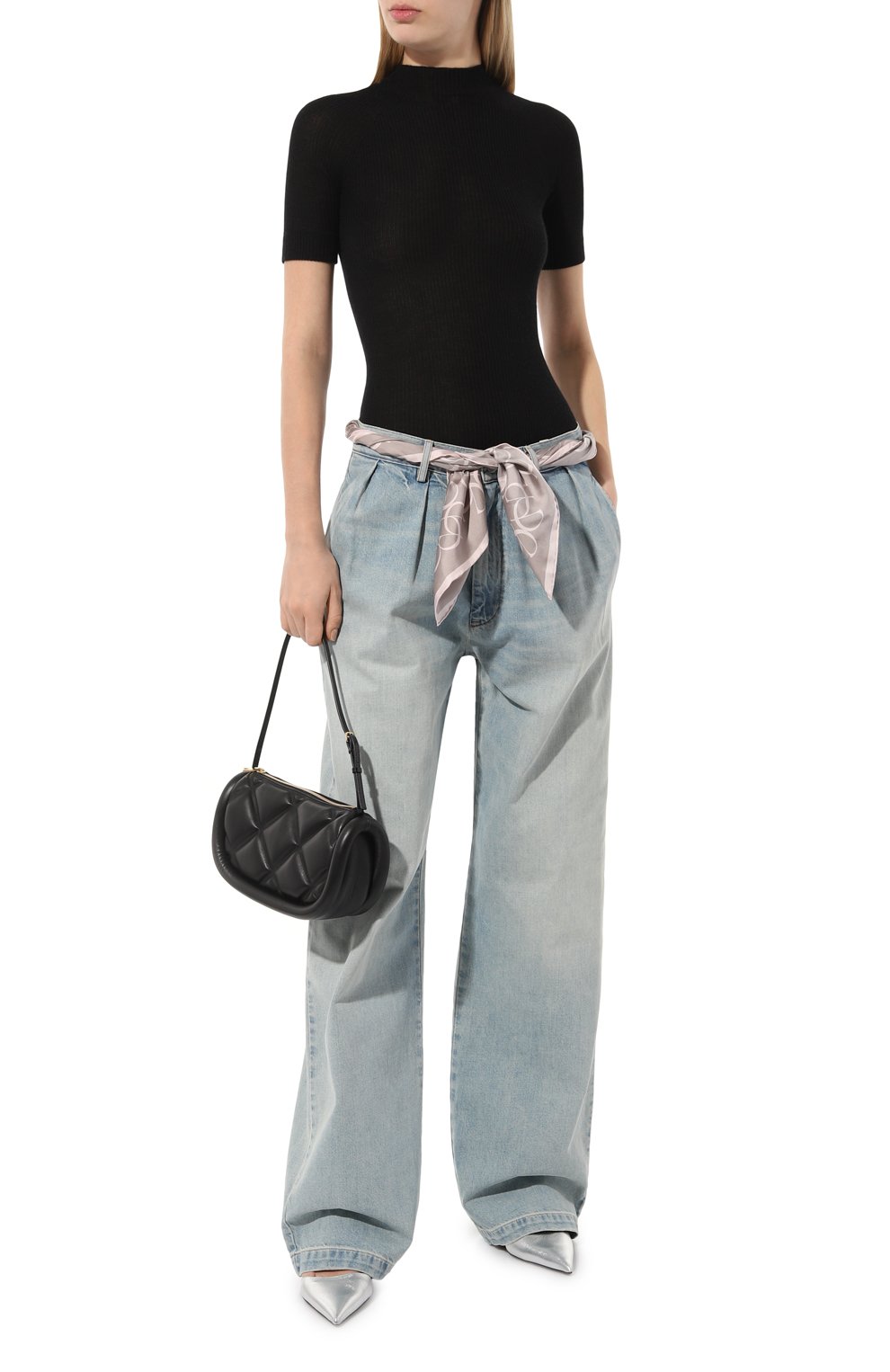 Шелковый платок ELIE SAAB, арт. SE9090SQ845, фото 3