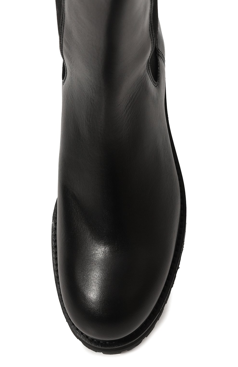 Кожаные полусапоги DONDUP черного цвета по цене 59950 руб., арт. WS200/PL0457D XXX DD W23, фото 6 Кожаные полусапоги DONDUP, арт. WS200/PL0457D XXX DD W23, фото 6