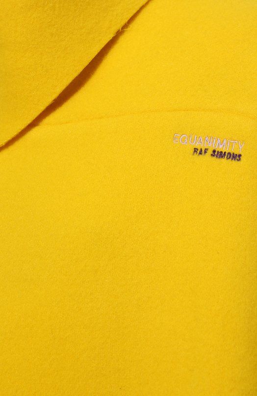 Шерстяной свитер Raf Simons Жёлтый, фото 5