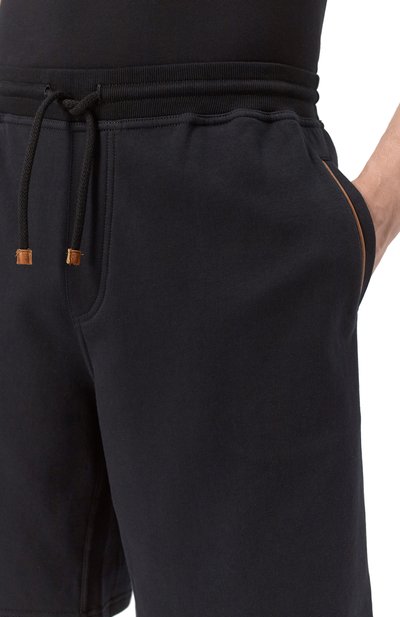 Хлопковые шорты BRUNELLO CUCINELLI, арт. MW8633318G, фото 5