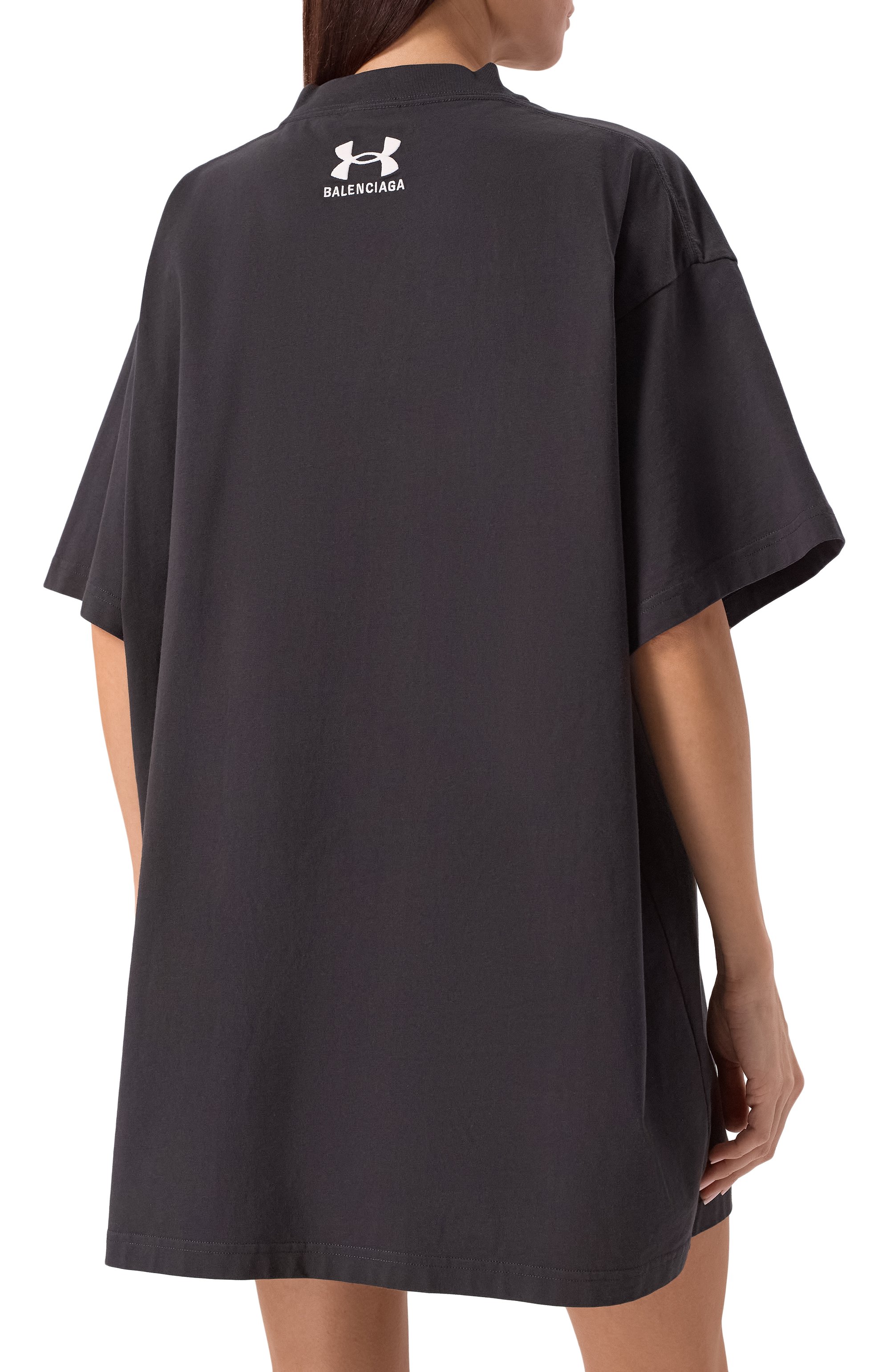 Хлопковая футболка balenciaga х under armour BALENCIAGA, арт. 787349/TRVB7, фото 7