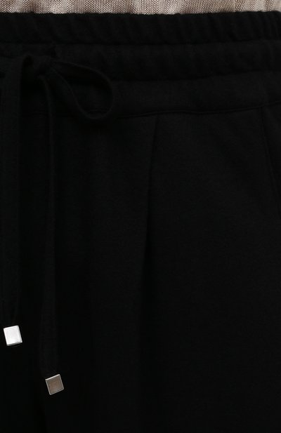 Кашемировые брюки KITON черного цвета по цене 238000 руб., арт. D48122K0535A, фото 5 Кашемировые брюки KITON, арт. D48122K0535A, фото 5