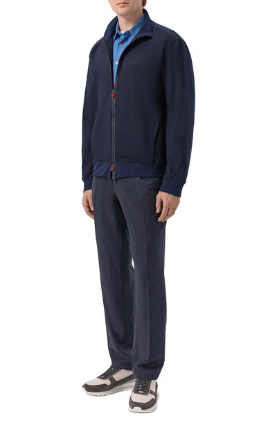 Мужской хлопковая толстовка KITON, арт. UMC032K06R49