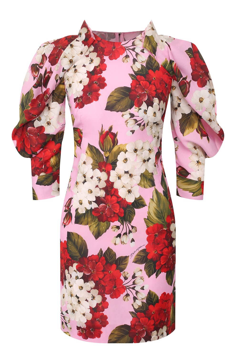 Платье из смеси вискозы и шелка DOLCE & GABBANA, арт. F6I0NT/IS1A9, фото 1