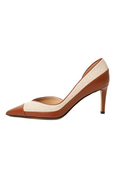 Комбинированные туфли KITON, арт. D58829K0910F02, фото 4