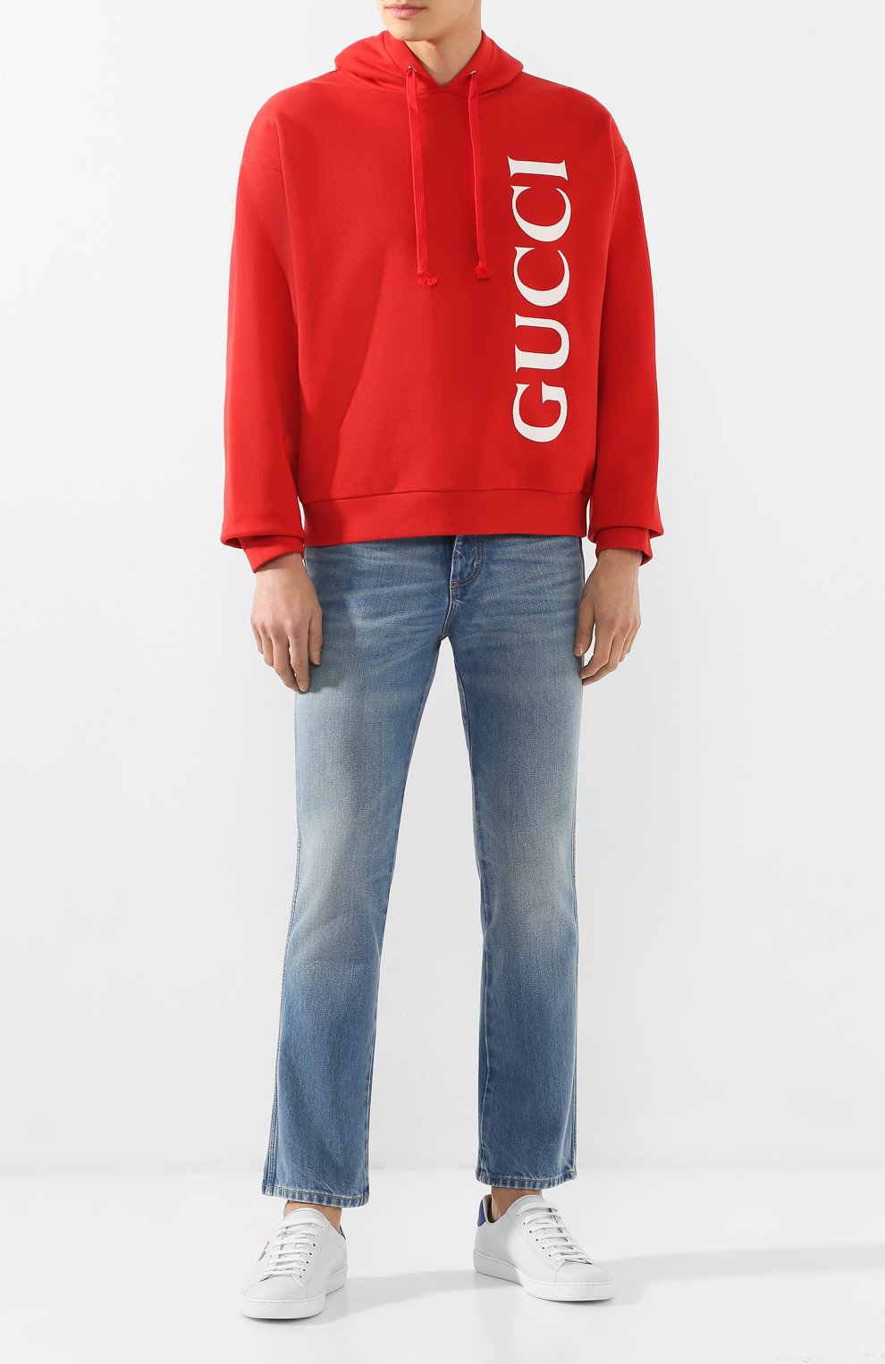 Хлопковое худи GUCCI, арт. 604974/XJB1C, фото 2