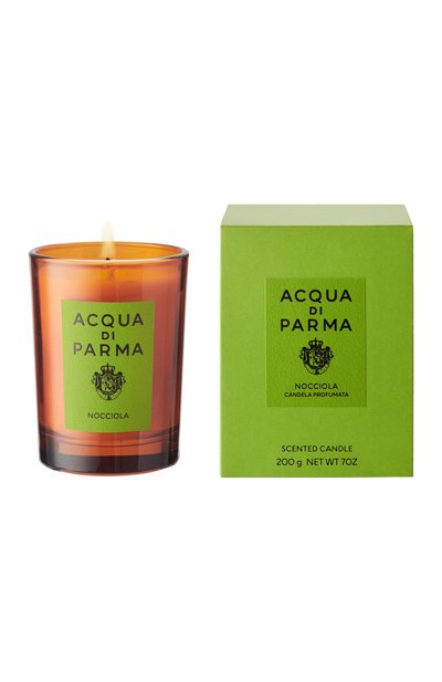 Парфюмированная свеча nocciola (200g) ACQUA DI PARMA бесцветного цвета по цене 7500 руб., арт. ADP082738, фото 2 Парфюмированная свеча nocciola (200g) ACQUA DI PARMA, арт. ADP082738, фото 2
