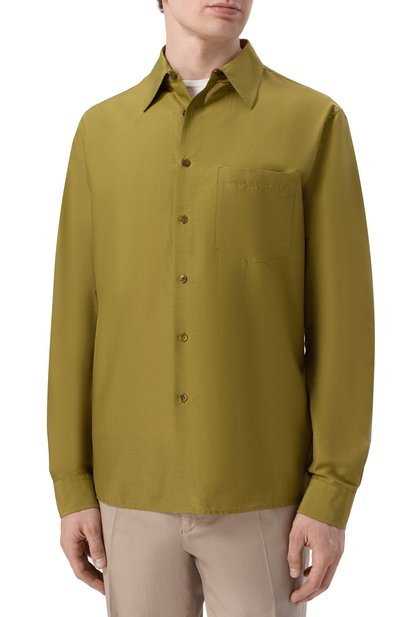 Рубашка из хлопка и шелка MVST, арт. M26.2PM.B010/F129, фото 3