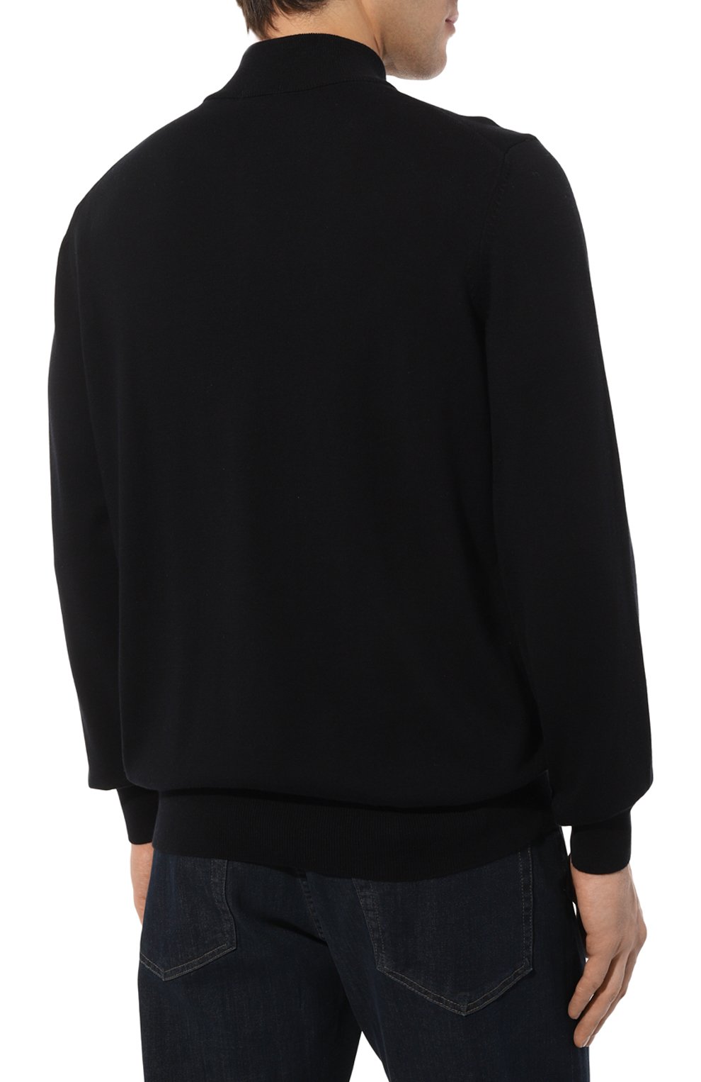 Хлопковый джемпер BOSS, арт. 50482631, фото 4