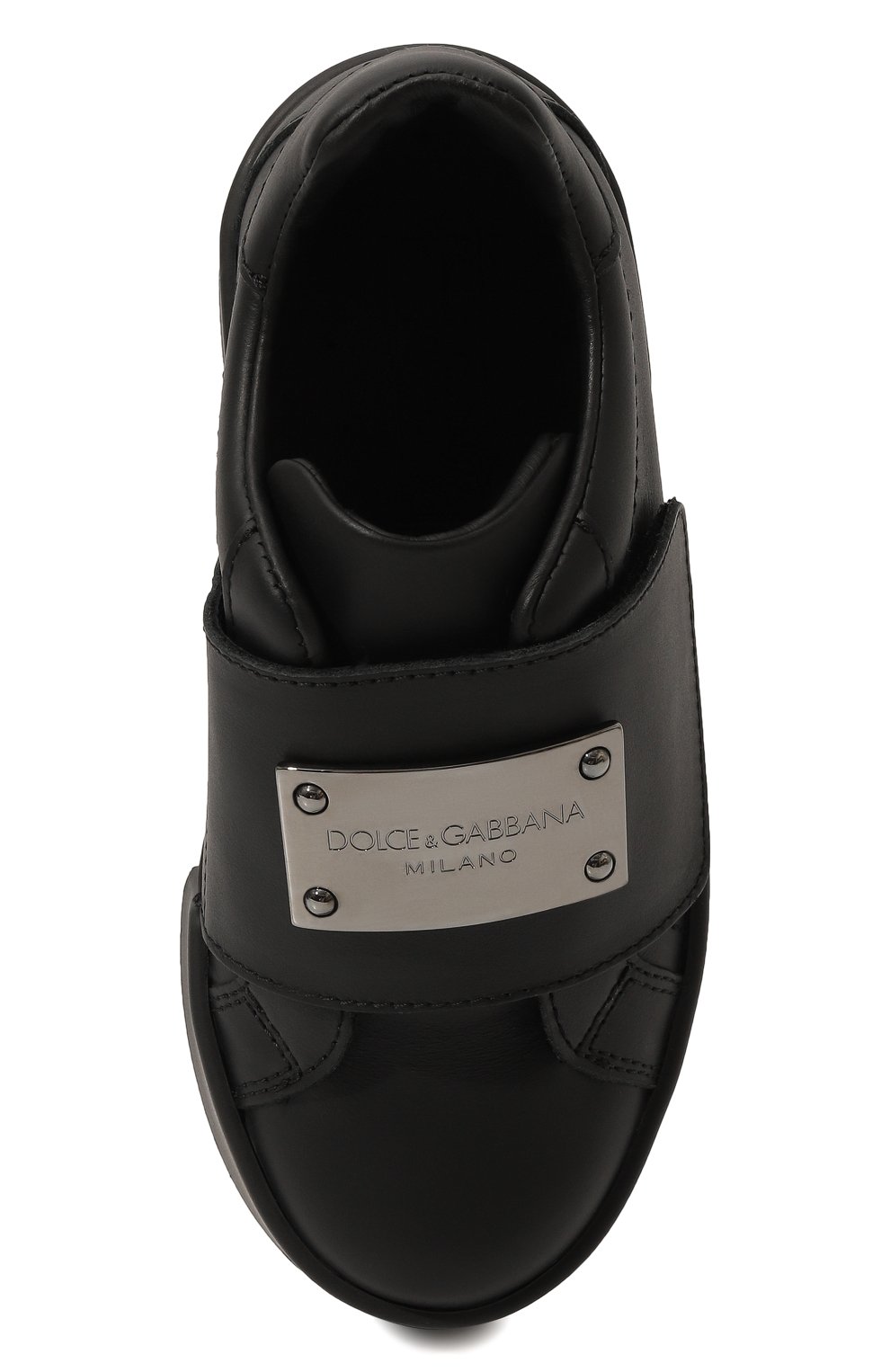 Кожаные кеды DOLCE & GABBANA, арт. DA5156/A3444/24-28, фото 4