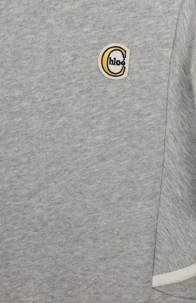 Хлопковое мини-платье CHLOÉ, арт. C12719/6A-12A, фото 3