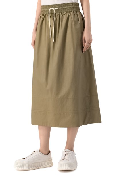 Хлопковая юбка A.P.C., арт. C0HGC-F06442, фото 3