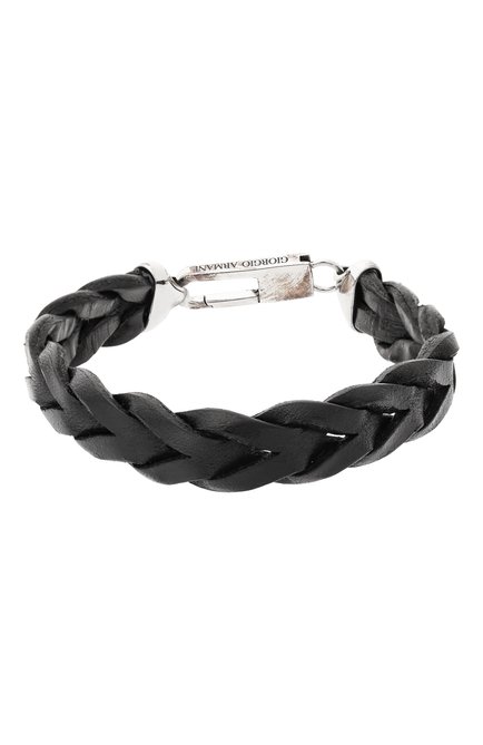 Мужской кожаный браслет GIORGIO ARMANI, арт. GM001274 AF14956