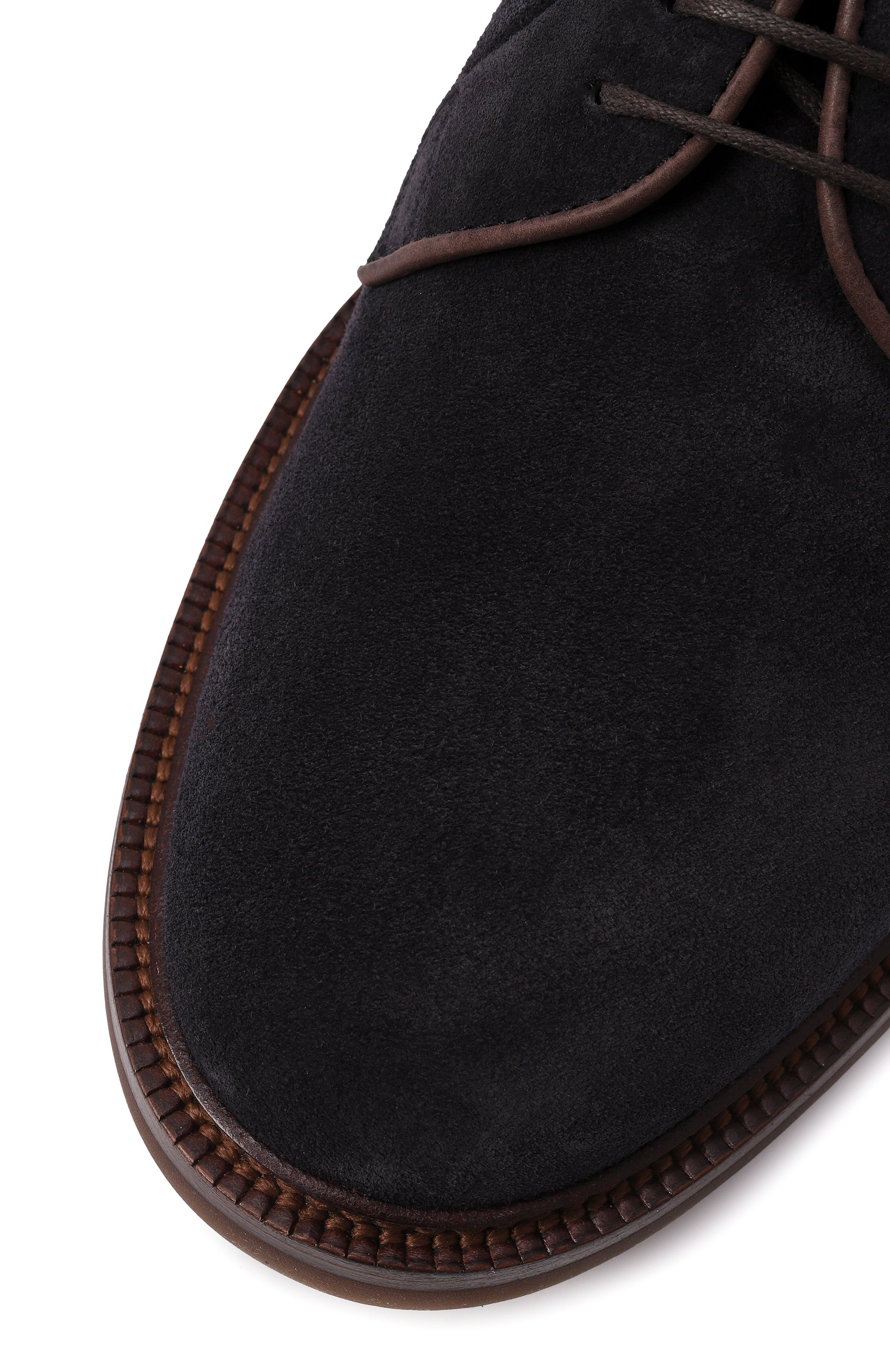 Замшевые дерби BRUNELLO CUCINELLI, арт. MZUPEAX810, фото 7