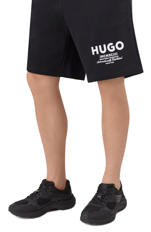 Комбинированные кроссовки GO2 HUGO 50548571 Чёрный  50548571 Фото 3
