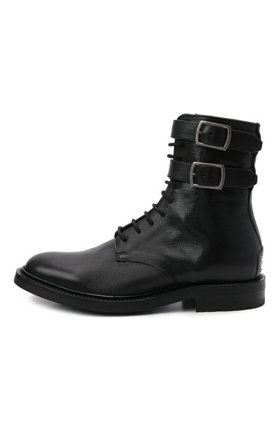 Кожаные ботинки SAINT LAURENT, арт. 584699/00ENN, фото 4