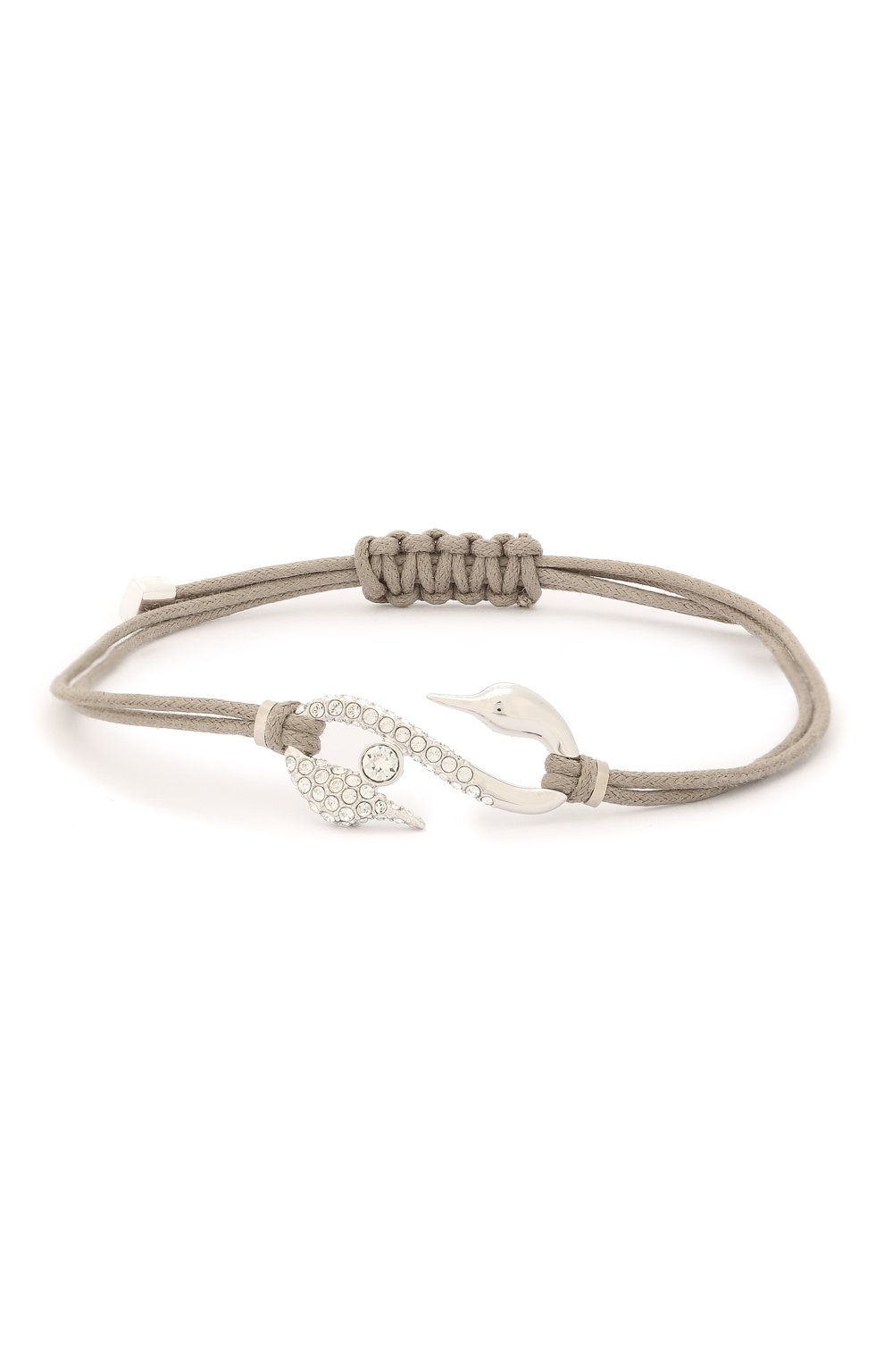 Браслет hook SWAROVSKI серого цвета по цене 5480 руб., арт. 5511778, фото 1 Браслет hook SWAROVSKI, арт. 5511778, фото 1