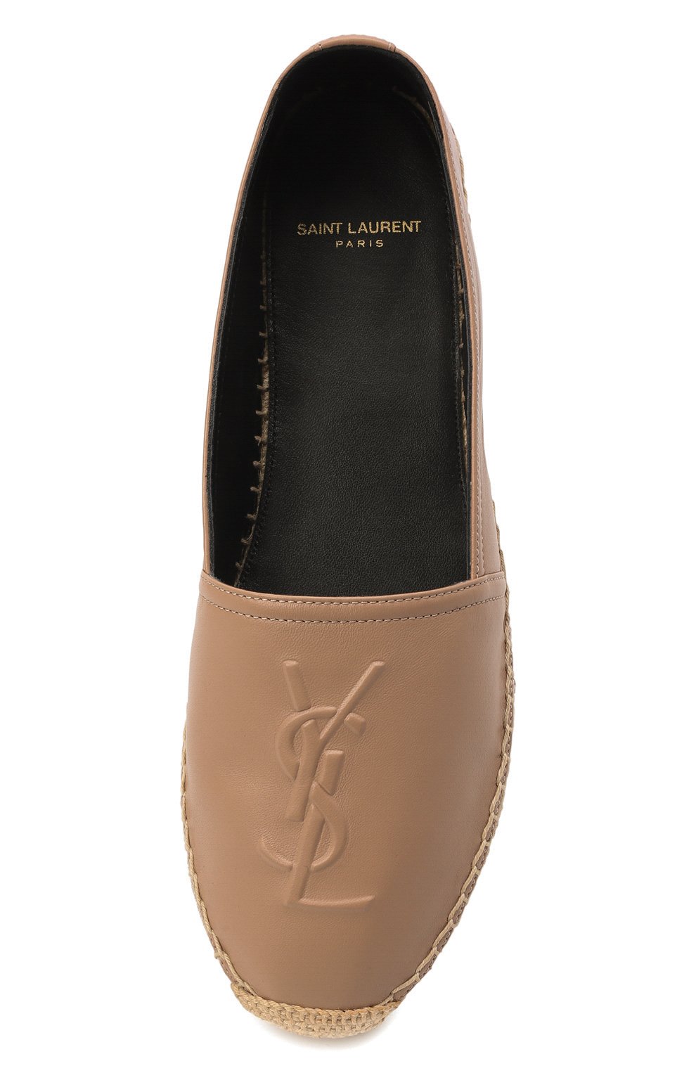 Кожаные эспадрильи SAINT LAURENT, арт. 458573/0RR00, фото 6