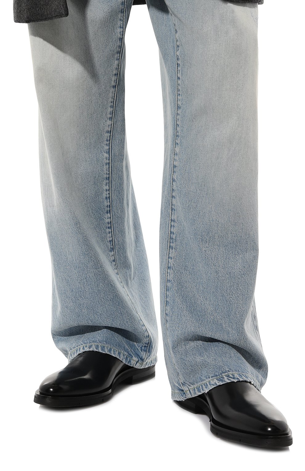 Кожаные челси SANTONI, арт. MCWG18212JM3BPWE, фото 3