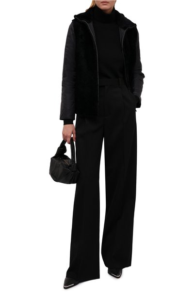 Дубленка из овчины GIORGIO ARMANI темно-синего цвета по цене 536500 руб., арт. BAB06P/BAP10, фото 2 Дубленка из овчины GIORGIO ARMANI, арт. BAB06P/BAP10, фото 2