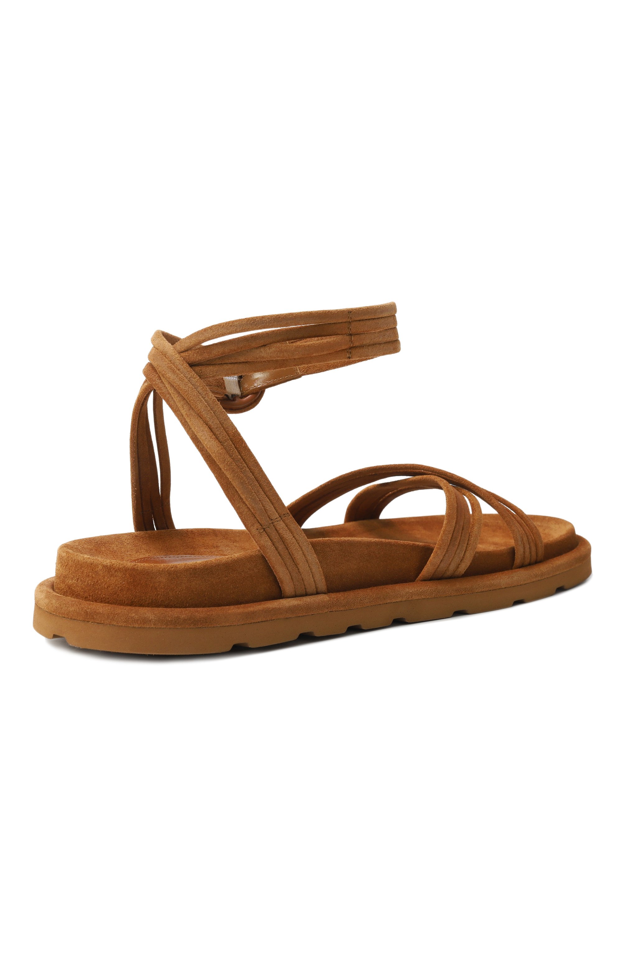 Замшевые сандалии lianne GIANVITO ROSSI, арт. G32659.10G0M.VLUSELL, фото 5