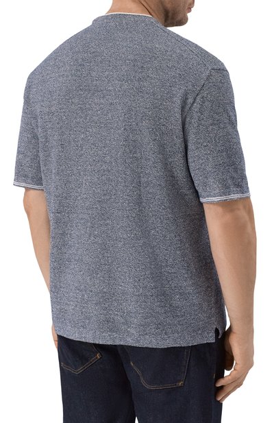 Джемпер изо льна и хлопка PAUL&SHARK, арт. 26411552_001, фото 4