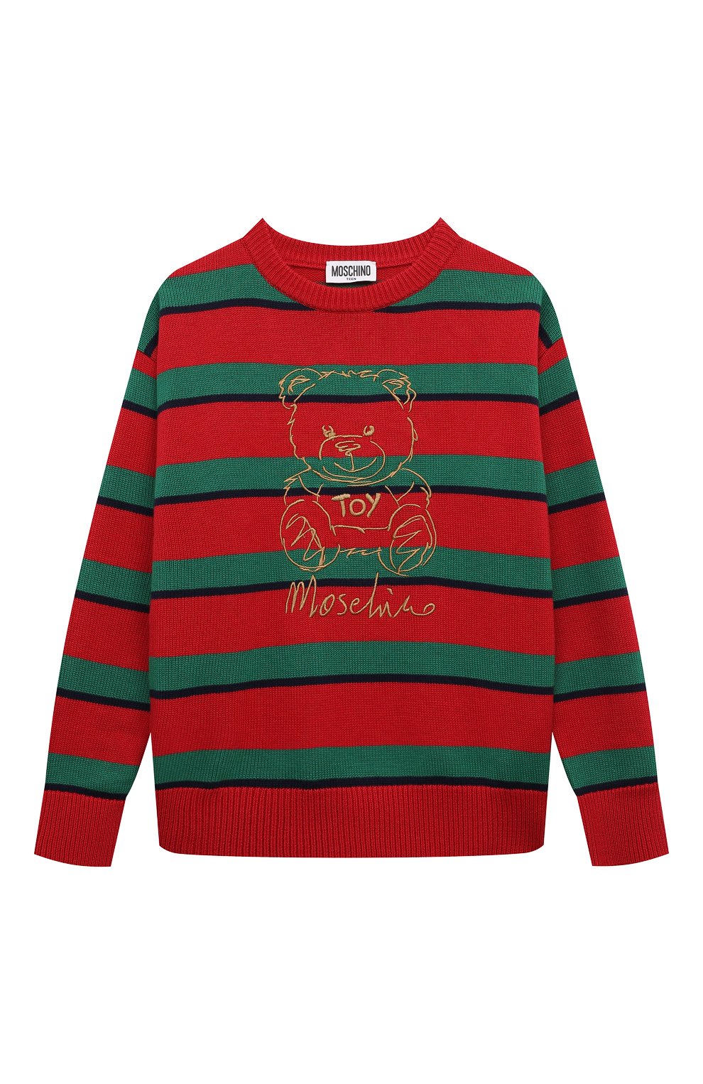 Пуловер из хлопка и шерсти MOSCHINO, арт. HMW010/LHE66/10-14, фото 1