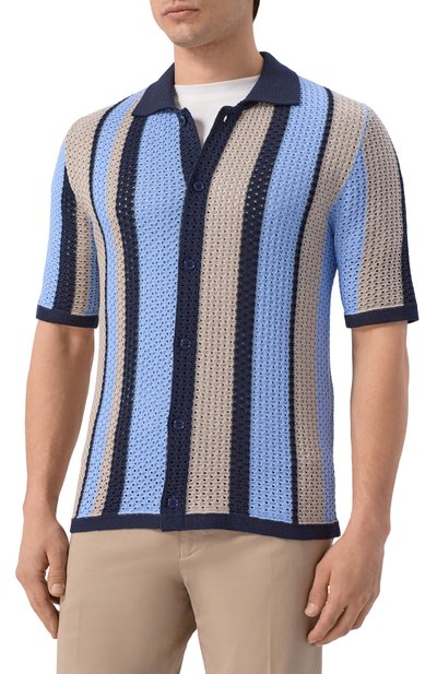 Рубашка из шелка и хлопка MVST, арт. M26.2PM.K145/Y207, фото 3