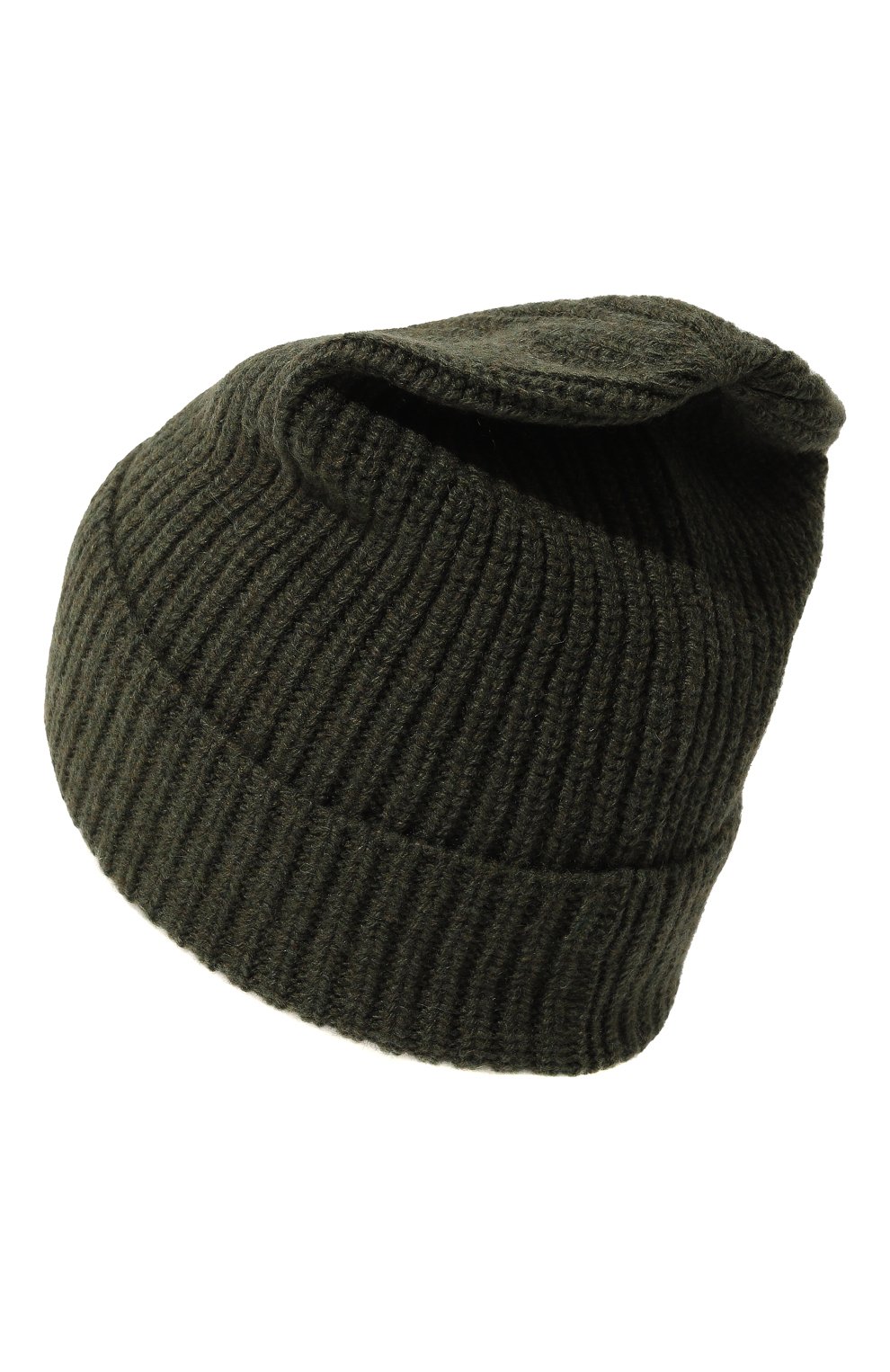 Кашемировая шапка DANIELE FIESOLI хаки цвета по цене 10400 руб., арт. WS 8010, фото 2 Кашемировая шапка DANIELE FIESOLI, арт. WS 8010, фото 2