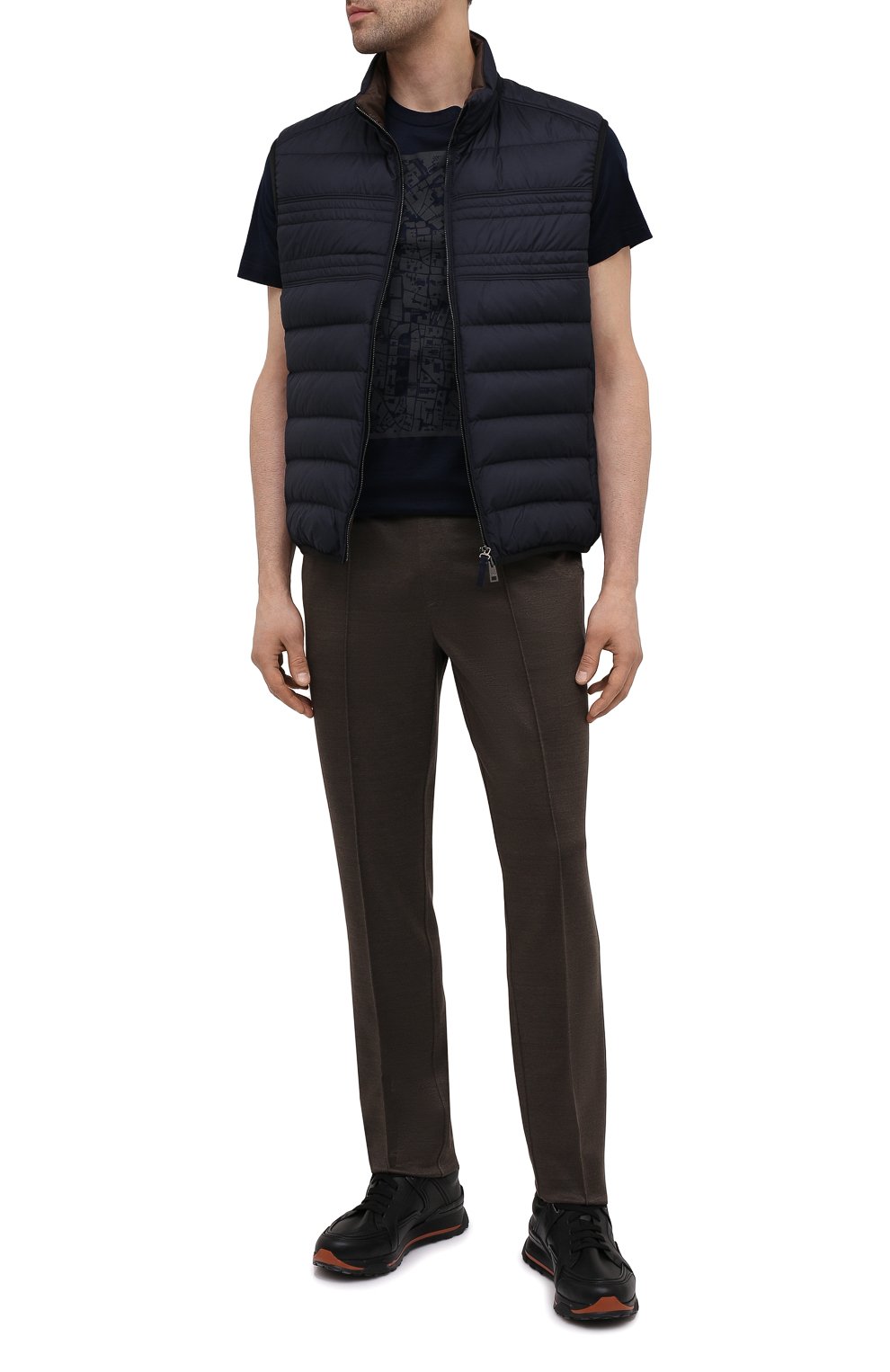 Брюки из шелка и льна BRIONI, арт. UJGD0L/P0620, фото 2