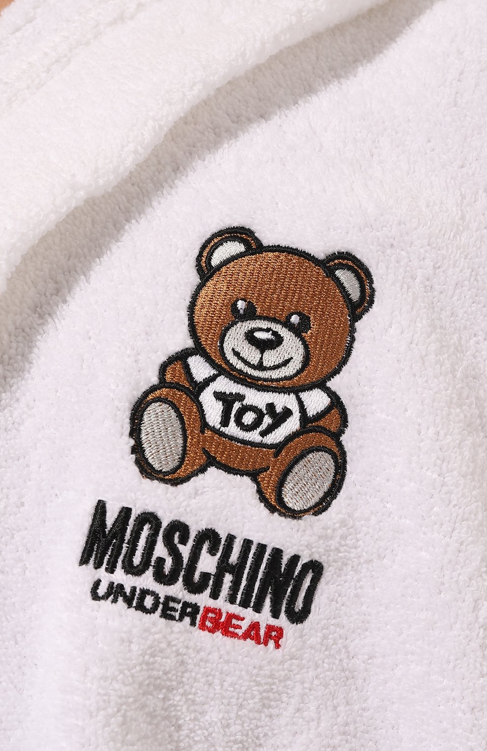 Хлопковый халат MOSCHINO, арт. 231V1/A9682/4307, фото 5