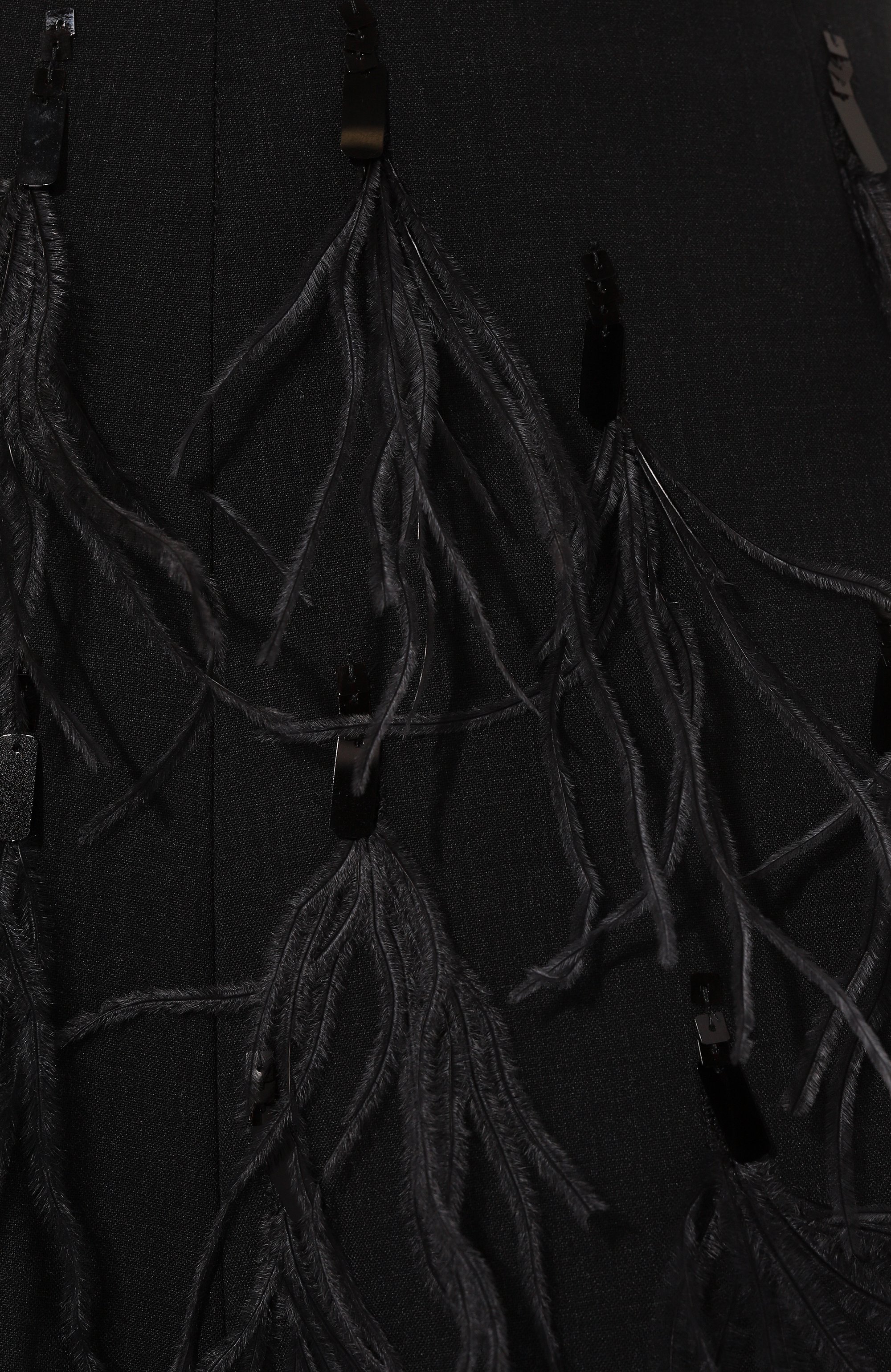 Шерстяная юбка BRUNELLO CUCINELLI темно-серого цвета по цене 963500 руб., арт. M0W07G3700, фото 5 Шерстяная юбка BRUNELLO CUCINELLI, арт. M0W07G3700, фото 5