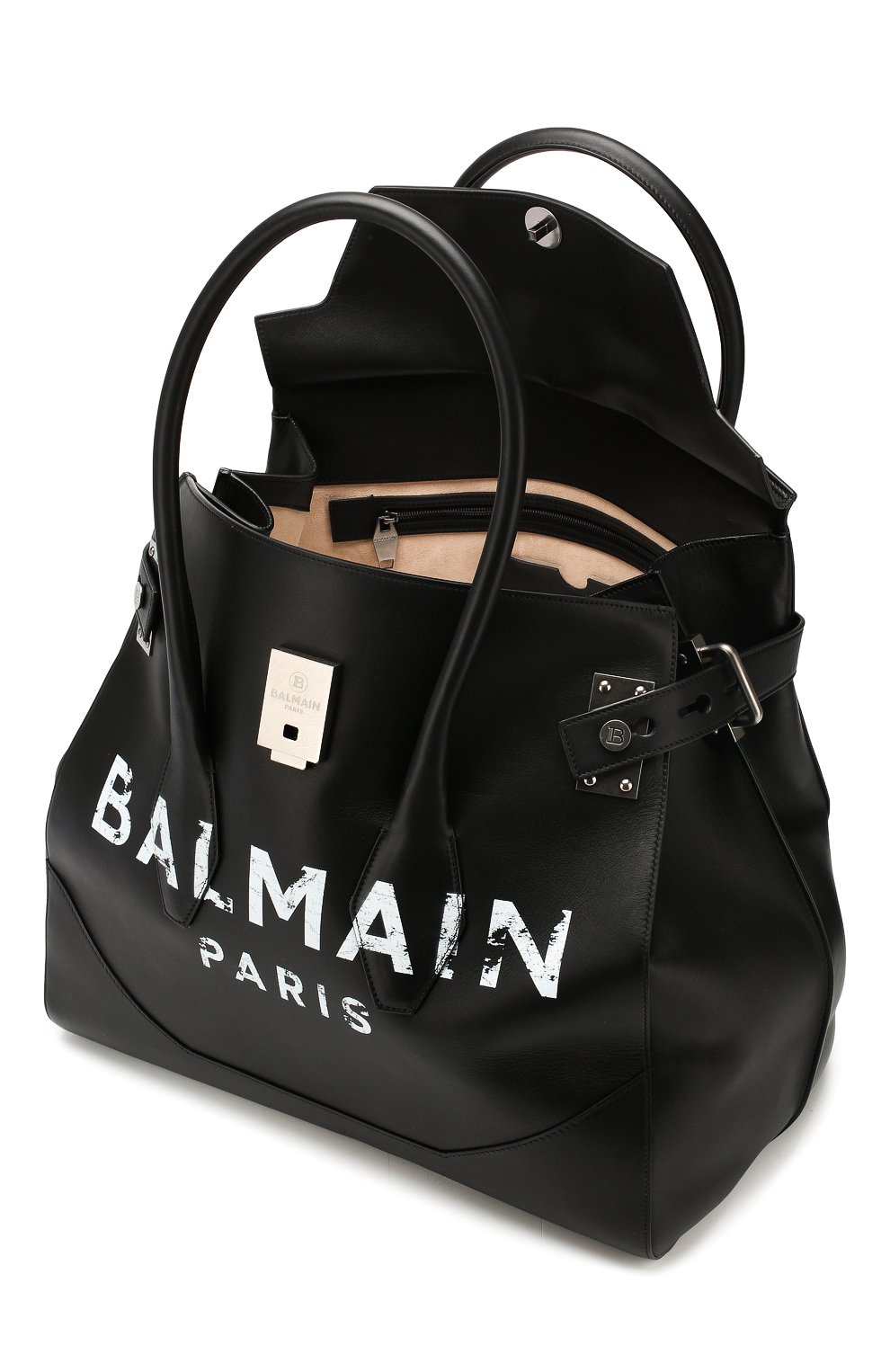 Кожаная сумка-тоут BALMAIN, арт. TM1S104/LVLA, фото 4