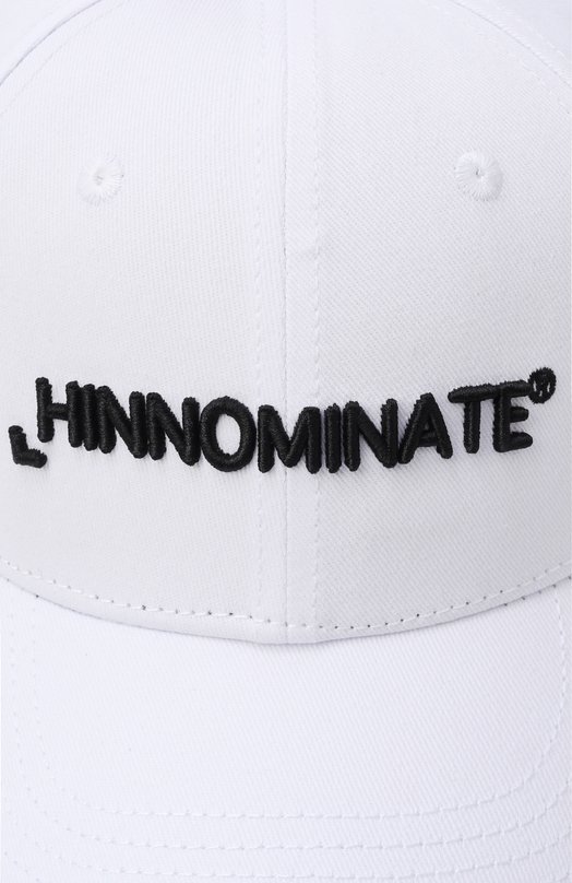 Хлопковая бейсболка HINNOMINATE HMACW00210 Белый  HMACW00210 Фото 3