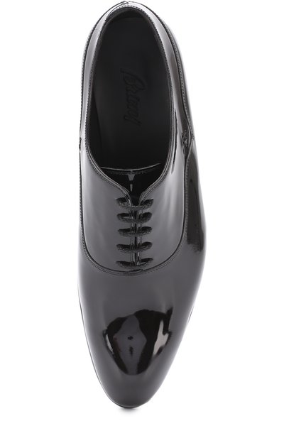 Классические оксфорды из лаковой кожи BRIONI, арт. QEDQ/04728, фото 5