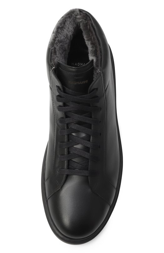 Кожаные кеды Magnanni 24722/B0WEN Чёрный  24722/B0WEN Фото 6