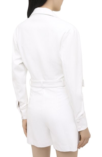 Комбинезон GIUSEPPE DI MORABITO белого цвета по цене 74650 руб., арт. PF20159DR-47, фото 4 Комбинезон GIUSEPPE DI MORABITO, арт. PF20159DR-47, фото 4