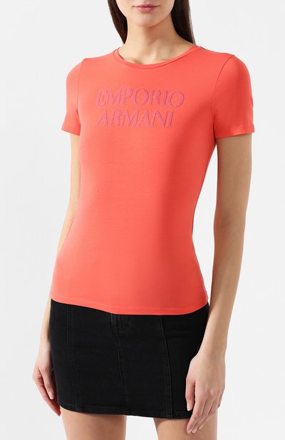Хлопковая футболка EMPORIO ARMANI, арт. 3G2T86/2JQAZ, фото 3