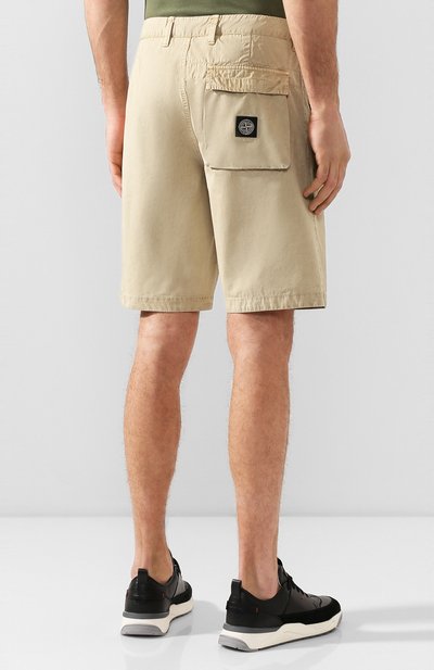 Хлопковые шорты STONE ISLAND, арт. 7215L09WA, фото 4